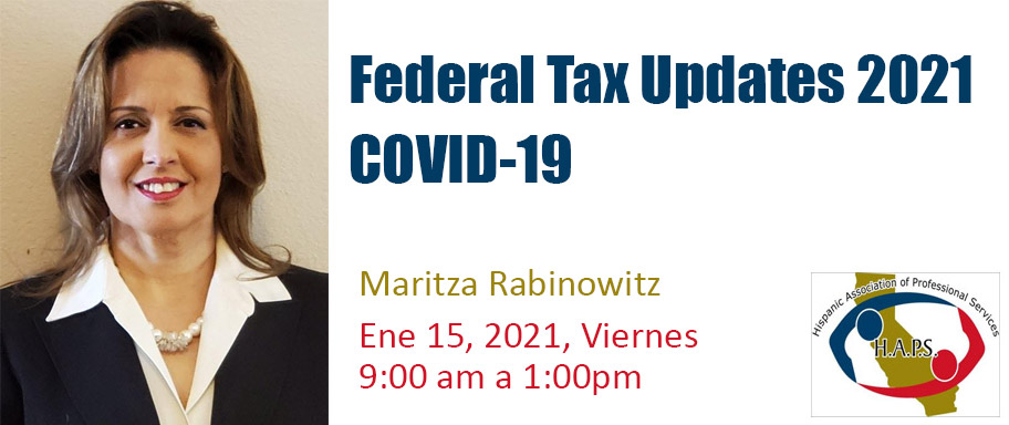 Federal Tax Updates 2021
