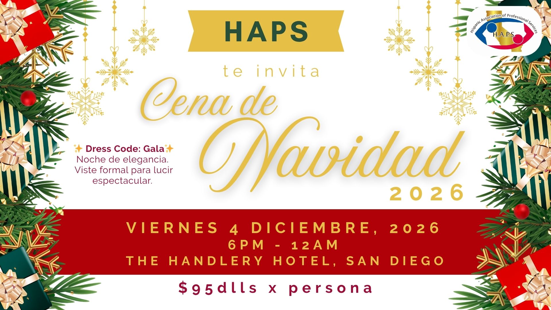 Cena Navideña HAPS 2026